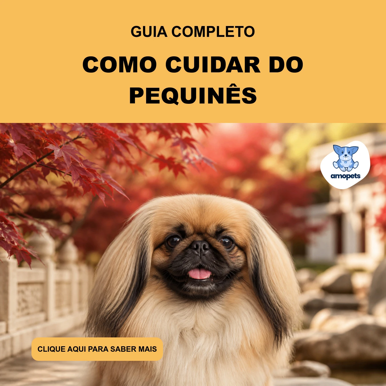 Guia de Como Cuidar do Pequinês