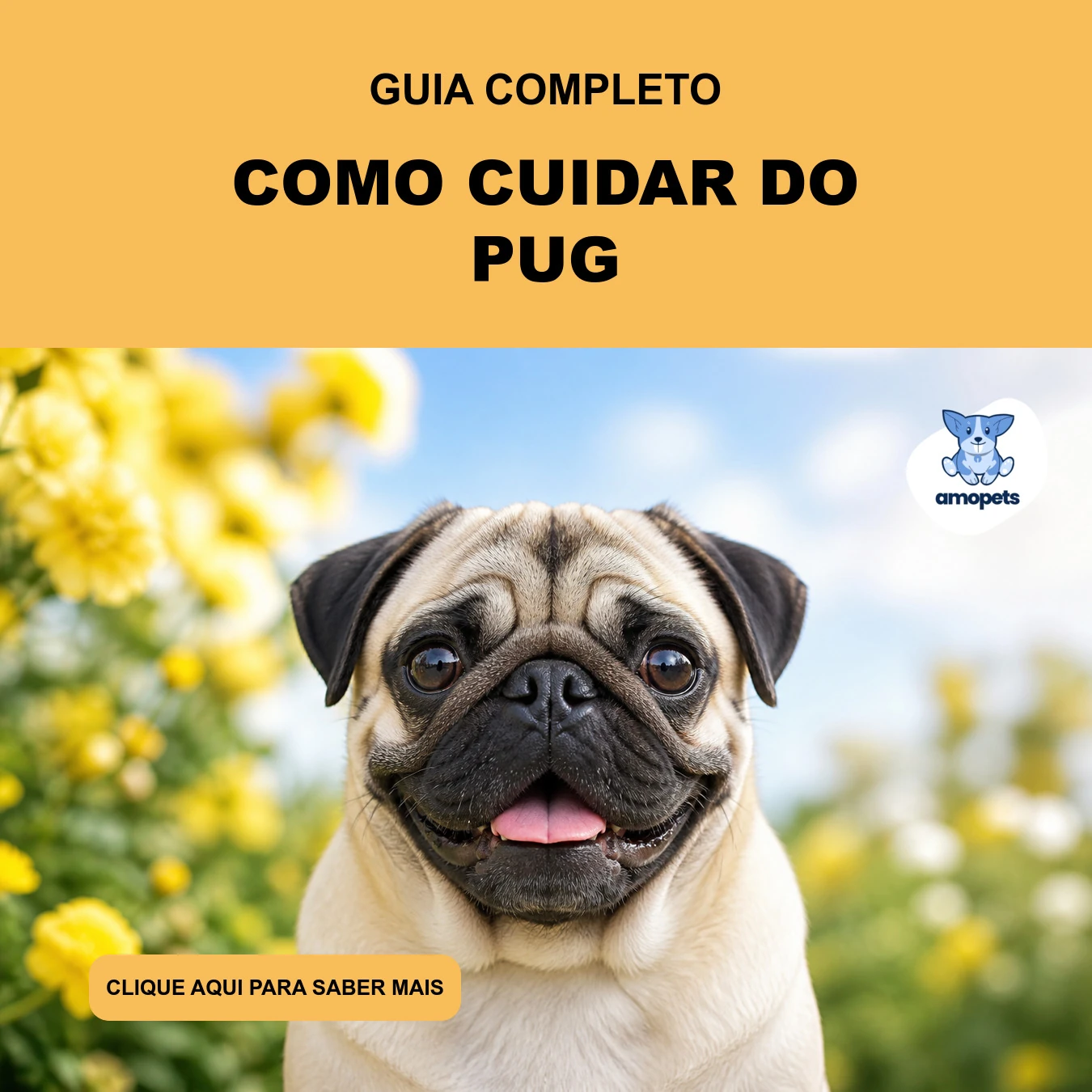 Guia de Como Cuidar do Pug
