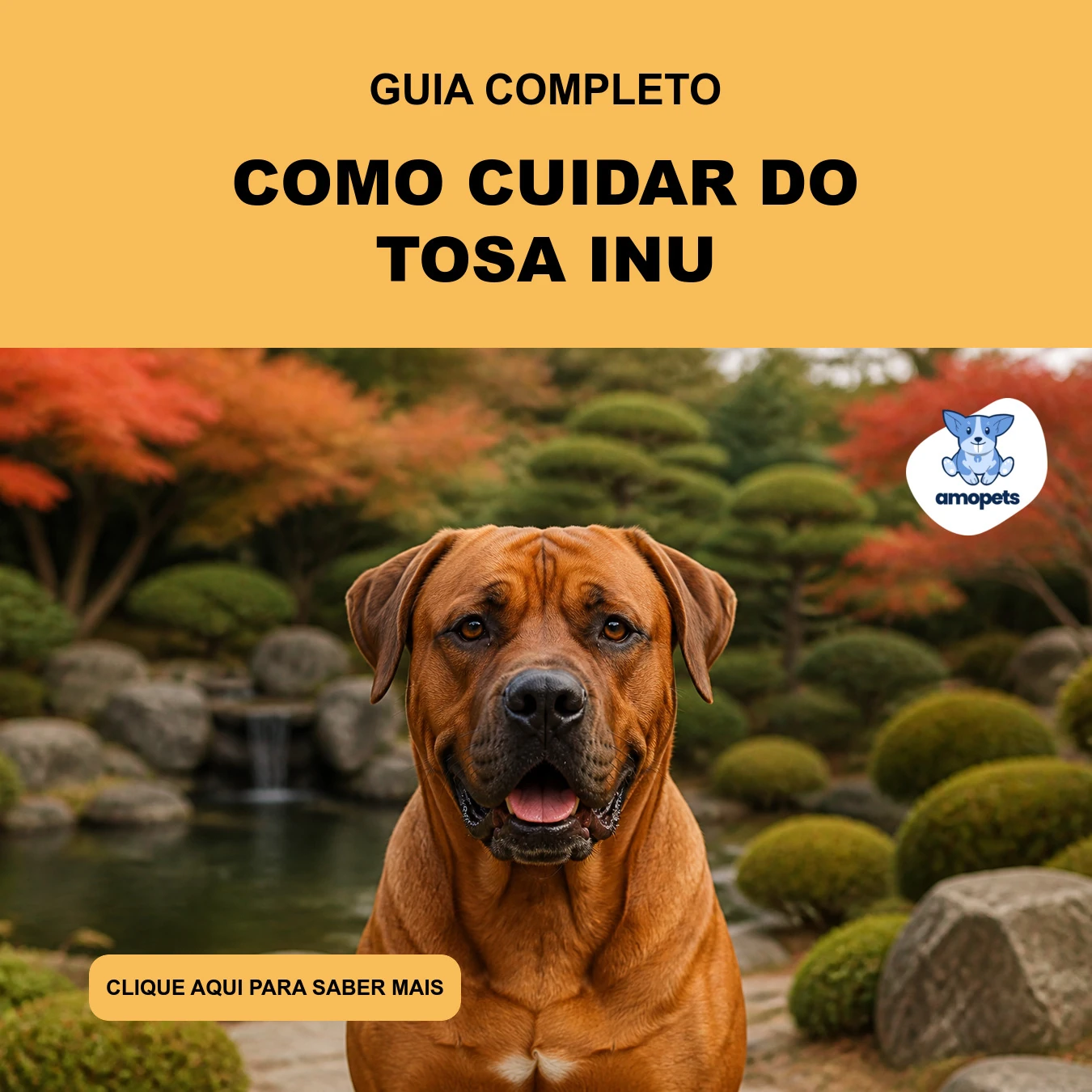 Guia de Como Cuidar do Tosa Inu