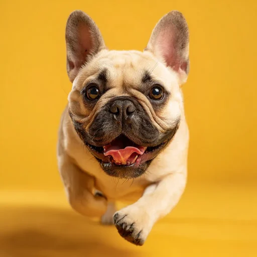 ícone tenha um bulldog francês saudável
