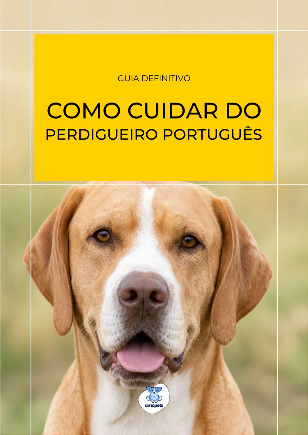 capa do e-book Guia de Como Cuidar do Perdigueiro Português