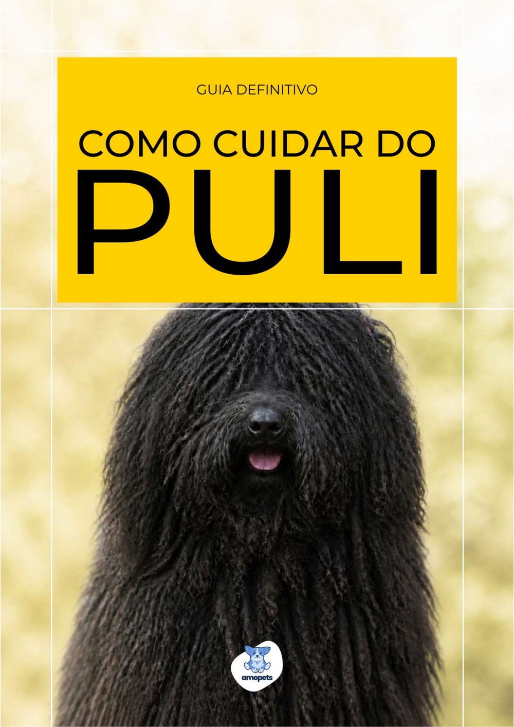 capa do e-book Guia de Como Cuidar do Puli