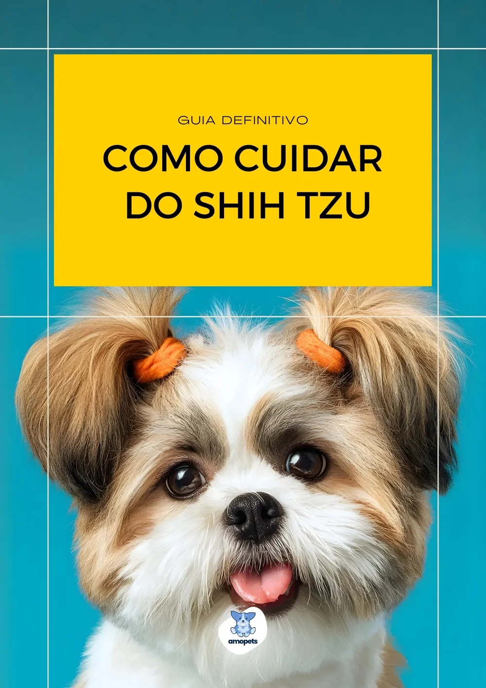 capa do guia de como cuidar do Shih Tzu