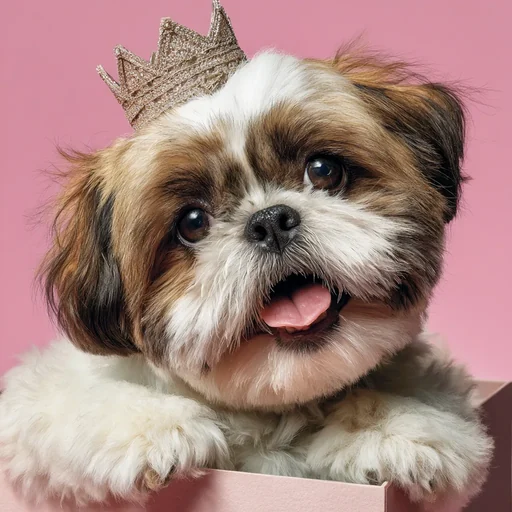 ícone tenha um shih tzu saudável