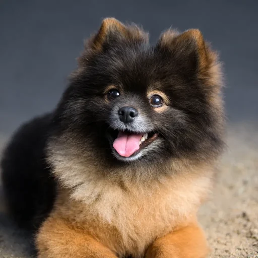 ícone tenha um spitz alemão saudável