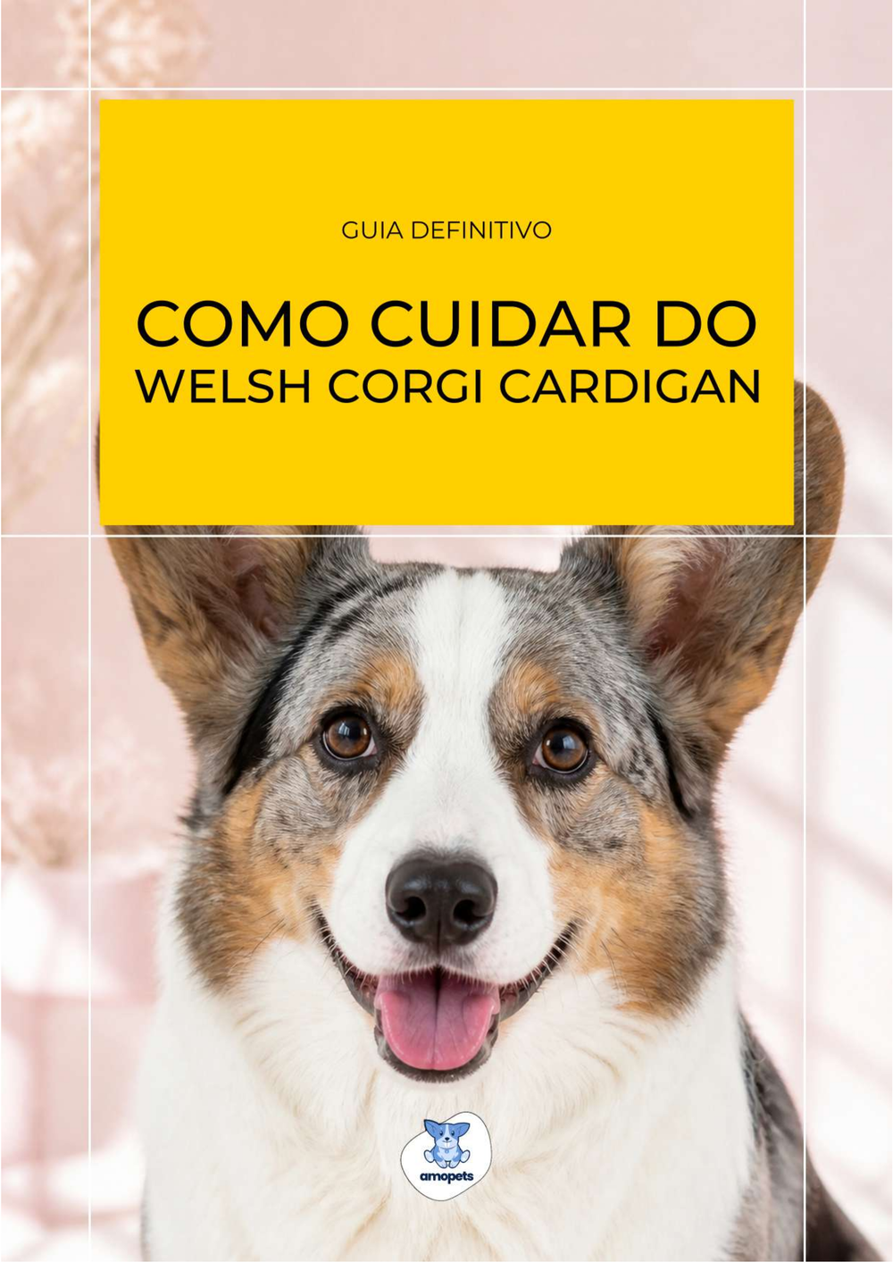 capa do e-book Guia de Como Cuidar do Welsh Corgi Cardigan